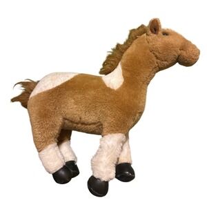 Vintage 1989 Smithsonian Wild Heritage Collection Horse Plush Soundprints Pinto